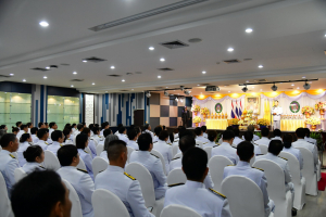 อธิการบดี ผู้บริหาร และบุคลากร มรท. ร่วมกิจกรรมเฉลิมพระเกียรติและถวายพระพรชัยมงคลพระบาทสมเด็จพระเจ้าอยู่หัว และร่วมการประชุม ทปอ.มรภ. ครั้งที่ 3/66