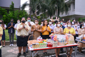 อธิการบดี มรท. นำคณะผู้บริหาร คณาจารย์ บุคลากร นักเรียน นักศึกษา ร่วมพิธีถวายพระพรชัยมงคล เนื่องในโอกาสวันเฉลิมพระชนมพรรษา พระบาทสมเด็จพระเจ้าอยู่หัว