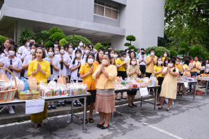 อธิการบดี มรท. นำคณะผู้บริหาร คณาจารย์ บุคลากร นักเรียน นักศึกษา ร่วมพิธีถวายพระพรชัยมงคล เนื่องในโอกาสวันเฉลิมพระชนมพรรษา พระบาทสมเด็จพระเจ้าอยู่หัว