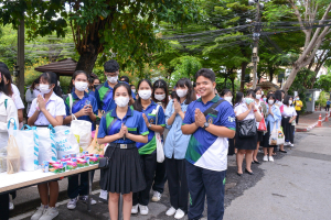 อธิการบดี มรท. นำคณะผู้บริหาร คณาจารย์ บุคลากร นักเรียน นักศึกษา ร่วมพิธีถวายพระพรชัยมงคล เนื่องในโอกาสวันเฉลิมพระชนมพรรษา พระบาทสมเด็จพระเจ้าอยู่หัว