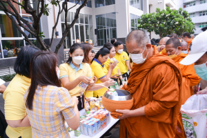 อธิการบดี มรท. นำคณะผู้บริหาร คณาจารย์ บุคลากร นักเรียน นักศึกษา ร่วมพิธีถวายพระพรชัยมงคล เนื่องในโอกาสวันเฉลิมพระชนมพรรษา พระบาทสมเด็จพระเจ้าอยู่หัว