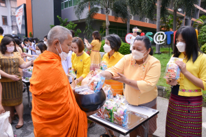 อธิการบดี มรท. นำคณะผู้บริหาร คณาจารย์ บุคลากร นักเรียน นักศึกษา ร่วมพิธีถวายพระพรชัยมงคล เนื่องในโอกาสวันเฉลิมพระชนมพรรษา พระบาทสมเด็จพระเจ้าอยู่หัว