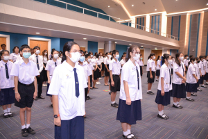 อธิการบดี มรท. นำคณะผู้บริหาร คณาจารย์ บุคลากร นักเรียน นักศึกษา ร่วมพิธีถวายพระพรชัยมงคล เนื่องในโอกาสวันเฉลิมพระชนมพรรษา พระบาทสมเด็จพระเจ้าอยู่หัว