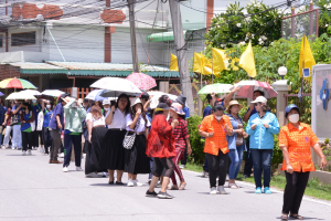มรท. จัดกิจกรรมถวายเทียนพรรษาและผ้าอาบน้ำฝน ประจำปี 2566