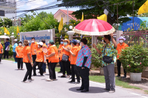 มรท. จัดกิจกรรมถวายเทียนพรรษาและผ้าอาบน้ำฝน ประจำปี 2566