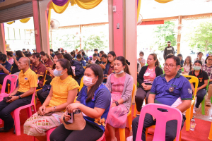 มรท. จัดกิจกรรมถวายเทียนพรรษาและผ้าอาบน้ำฝน ประจำปี 2566