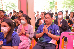 มรท. จัดกิจกรรมถวายเทียนพรรษาและผ้าอาบน้ำฝน ประจำปี 2566
