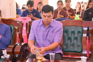 มรท. จัดกิจกรรมถวายเทียนพรรษาและผ้าอาบน้ำฝน ประจำปี 2566