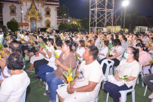อธิการบดี และผู้บริหาร ร่วมพิธีเวียนเทียนเนื่องในวันอาสาฬหบูชา และวันเข้าพรรษา
