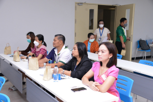 สำนักงานอธิการบดีจัดการอบรมการสื่อสารและทักษะในการพูดนำเสนอที่ดี