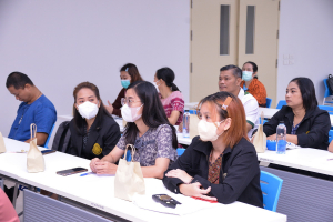 สำนักงานอธิการบดีจัดการอบรมการสื่อสารและทักษะในการพูดนำเสนอที่ดี