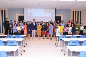สำนักงานอธิการบดีจัดการอบรมการสื่อสารและทักษะในการพูดนำเสนอที่ดี