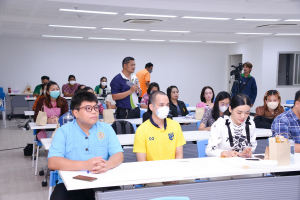 สำนักงานอธิการบดีจัดการอบรมการสื่อสารและทักษะในการพูดนำเสนอที่ดี