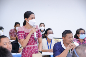 สำนักงานอธิการบดีจัดการอบรมการสื่อสารและทักษะในการพูดนำเสนอที่ดี