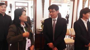 อธิการบดี ร่วมประชุมหารือในการดำเนินงานความร่วมมือทางวิชาการเกี่ยวกับข้อสอบวัดความสามารถทางภาษาอังกฤษ