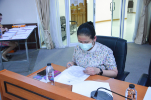 สนง.มาตรฐานฯ จัดอบรมการเขียน SAR ระดับสถาบัน ประจำปีการศึกษา 2565
