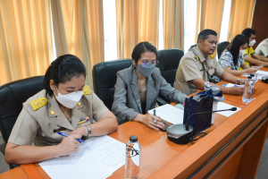 สนง.มาตรฐานฯ จัดอบรมการเขียน SAR ระดับสถาบัน ประจำปีการศึกษา 2565