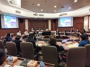 มรท. ร่วมการประชุมนำเสนอความก้าวหน้าผลการดำเนินงานโครงการสถาบันอุดมศึกษาเป็นพี่เลี้ยง ปี พ.ศ. 2566