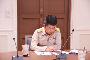 การประชุมเตรียมงานพิธีพระราชทานปริญญาบัตร มรท.  ประจำปี พ.ศ.2566 ครั้งที่ 3