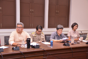 การประชุมเตรียมงานพิธีพระราชทานปริญญาบัตร มรท.  ประจำปี พ.ศ.2566 ครั้งที่ 3