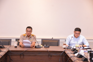 การประชุมเตรียมงานพิธีพระราชทานปริญญาบัตร มรท.  ประจำปี พ.ศ.2566 ครั้งที่ 3