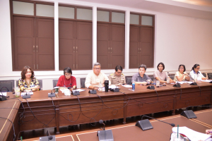 การประชุมเตรียมงานพิธีพระราชทานปริญญาบัตร มรท.  ประจำปี พ.ศ.2566 ครั้งที่ 3