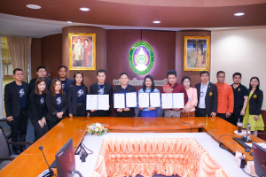 พิธีลงนาม MOU ระหว่าง มหาวิทยาลัยราชภัฏเทพสตรี กับ ธ.กรุงไทย