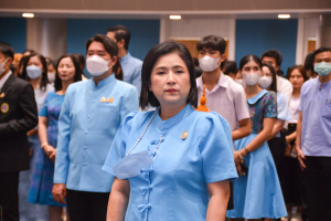 มรท. จัดพิธีถวายพระพรสมเด็จนางเจ้าสิริกิติ์ พระบรมราชินีนาถ พระบรมราชชนนีพันปีหลวง
