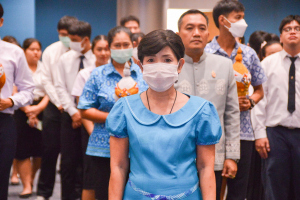 มรท. จัดพิธีถวายพระพรสมเด็จนางเจ้าสิริกิติ์ พระบรมราชินีนาถ พระบรมราชชนนีพันปีหลวง