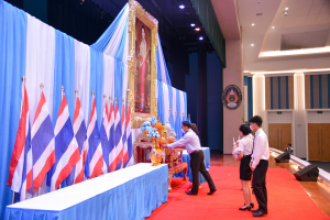 มรท. จัดพิธีถวายพระพรสมเด็จนางเจ้าสิริกิติ์ พระบรมราชินีนาถ พระบรมราชชนนีพันปีหลวง