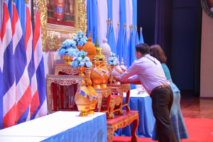 มรท. จัดพิธีถวายพระพรสมเด็จนางเจ้าสิริกิติ์ พระบรมราชินีนาถ พระบรมราชชนนีพันปีหลวง