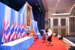 มรท. จัดพิธีถวายพระพรสมเด็จนางเจ้าสิริกิติ์ พระบรมราชินีนาถ พระบรมราชชนนีพันปีหลวง