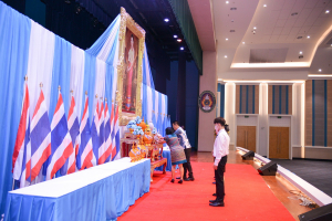 มรท. จัดพิธีถวายพระพรสมเด็จนางเจ้าสิริกิติ์ พระบรมราชินีนาถ พระบรมราชชนนีพันปีหลวง