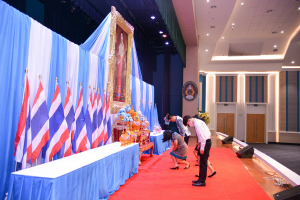 มรท. จัดพิธีถวายพระพรสมเด็จนางเจ้าสิริกิติ์ พระบรมราชินีนาถ พระบรมราชชนนีพันปีหลวง