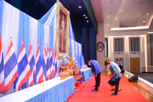 มรท. จัดพิธีถวายพระพรสมเด็จนางเจ้าสิริกิติ์ พระบรมราชินีนาถ พระบรมราชชนนีพันปีหลวง