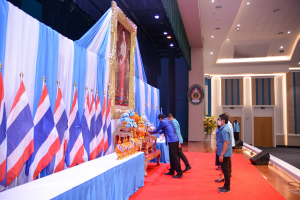 มรท. จัดพิธีถวายพระพรสมเด็จนางเจ้าสิริกิติ์ พระบรมราชินีนาถ พระบรมราชชนนีพันปีหลวง