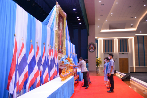 มรท. จัดพิธีถวายพระพรสมเด็จนางเจ้าสิริกิติ์ พระบรมราชินีนาถ พระบรมราชชนนีพันปีหลวง