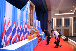 มรท. จัดพิธีถวายพระพรสมเด็จนางเจ้าสิริกิติ์ พระบรมราชินีนาถ พระบรมราชชนนีพันปีหลวง