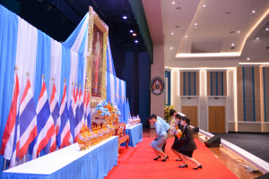 มรท. จัดพิธีถวายพระพรสมเด็จนางเจ้าสิริกิติ์ พระบรมราชินีนาถ พระบรมราชชนนีพันปีหลวง