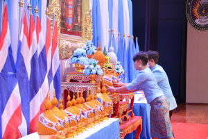 มรท. จัดพิธีถวายพระพรสมเด็จนางเจ้าสิริกิติ์ พระบรมราชินีนาถ พระบรมราชชนนีพันปีหลวง