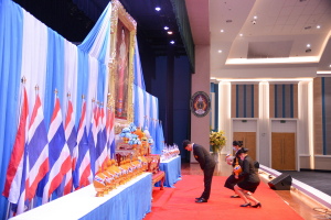 มรท. จัดพิธีถวายพระพรสมเด็จนางเจ้าสิริกิติ์ พระบรมราชินีนาถ พระบรมราชชนนีพันปีหลวง