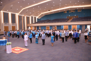 มรท. จัดพิธีถวายพระพรสมเด็จนางเจ้าสิริกิติ์ พระบรมราชินีนาถ พระบรมราชชนนีพันปีหลวง