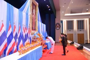 มรท. จัดพิธีถวายพระพรสมเด็จนางเจ้าสิริกิติ์ พระบรมราชินีนาถ พระบรมราชชนนีพันปีหลวง