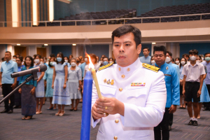 มรท. จัดพิธีถวายพระพรสมเด็จนางเจ้าสิริกิติ์ พระบรมราชินีนาถ พระบรมราชชนนีพันปีหลวง