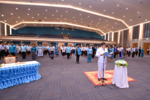 มรท. จัดพิธีถวายพระพรสมเด็จนางเจ้าสิริกิติ์ พระบรมราชินีนาถ พระบรมราชชนนีพันปีหลวง