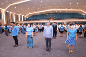 มรท. จัดพิธีถวายพระพรสมเด็จนางเจ้าสิริกิติ์ พระบรมราชินีนาถ พระบรมราชชนนีพันปีหลวง