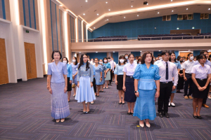มรท. จัดพิธีถวายพระพรสมเด็จนางเจ้าสิริกิติ์ พระบรมราชินีนาถ พระบรมราชชนนีพันปีหลวง