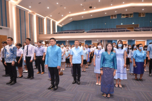 มรท. จัดพิธีถวายพระพรสมเด็จนางเจ้าสิริกิติ์ พระบรมราชินีนาถ พระบรมราชชนนีพันปีหลวง