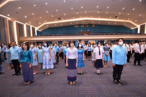 มรท. จัดพิธีถวายพระพรสมเด็จนางเจ้าสิริกิติ์ พระบรมราชินีนาถ พระบรมราชชนนีพันปีหลวง