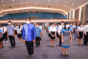 มรท. จัดพิธีถวายพระพรสมเด็จนางเจ้าสิริกิติ์ พระบรมราชินีนาถ พระบรมราชชนนีพันปีหลวง
